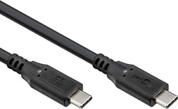 USB-C Kabel - USB 3.2 Gen 1 - 60W laden - Pro - 2 meter - Zwart