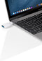 USB-C (m) - USB-A (v) adapter - USB3.0 / wit