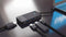 USB-C Multiport Adapter, UCM-2001, 4-in-1, Donker Grijs