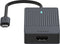 USB-C Multiport Adapter, UCM-2001, 4-in-1, Donker Grijs