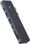 USB-C Multiport Adapter, UCM-2003 , 7-in-2, Donker Grijs