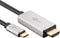 USB-C naar HDMI 8K 30Hz / 4K 120Hz kabel / aluminium - 2 meter