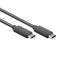 USB-C naar USB-C kabel - USB3.0 - tot 20V/3A / zwart - 3 meter