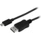 USB C to DisplayPort Adapter Startech CDP2DPMM1MB Black 1 m
