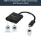 USB C to DisplayPort Adapter Startech CDP2DPUCP Black 4K Ultra HD