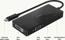 USB C to HDMI Adapter Belkin AVC003btBK