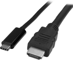 USB C to HDMI Adapter Startech CDP2HDMM1MB Black 1 m