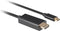 USB C to HDMI Cable Lanberg CA-CMHD-10CU-0010-BK