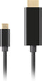 USB C to HDMI Cable Lanberg CA-CMHD-10CU-0010-BK