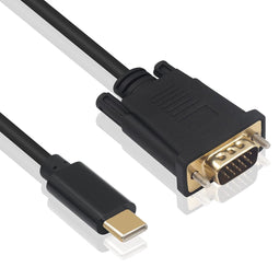 USB C to VGA Adapter Ewent EC1052 Black 1,8 m