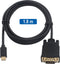 USB C to VGA Adapter Ewent EC1052 Black 1,8 m