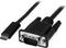 USB C to VGA Cable Startech CDP2VGAMM2MB 2 m Black