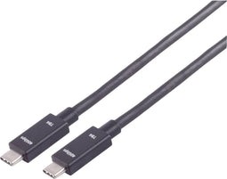 USB-C ® verbindingskabel, TB4, UltraFlex, 0,5 m 10080132 BKL Electronic 1 stuk(s)