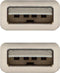 USB Cable NANOCABLE 10.01.0302 Beige 1 m