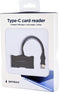 USB Cardreader met USB-A connector en 2 kaartsleuven - voor (Micro) SD/MMC/TF - USB3.0