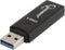 USB Cardreader met USB-A connector en 2 kaartsleuven - voor (Micro) SD/MMC/TF - USB3.0