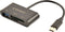 USB Cardreader met USB-A connector en 2 kaartsleuven - voor (Micro) SD/MMC/TF - USB3.0