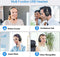 USB-headset met ruisonderdrukkende microfoon stereo Onear pc-koptelefoon voor computer Laptop Thuiskantoor Callcenter Zakelijk Skype-teams Voip Softphone-chat Pro-microfoon voor spraakherkenning Dragon Nuance Mairdi