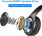 USB-headset met ruisonderdrukkende microfoon stereo Onear pc-koptelefoon voor computer Laptop Thuiskantoor Callcenter Zakelijk Skype-teams Voip Softphone-chat Pro-microfoon voor spraakherkenning Dragon Nuance Mairdi
