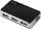 USB Hub Digitus DA-70220 Black Black/Grey