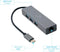 USB Hub GEMBIRD A-CMU3-LAN-01 Grey