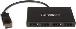 USB Hub Startech MSTDP124DP Black