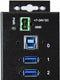 USB Hub Startech ST1030USBM Black