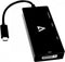 USB Hub V7 V7UC-DPHDVGADVI-BLK