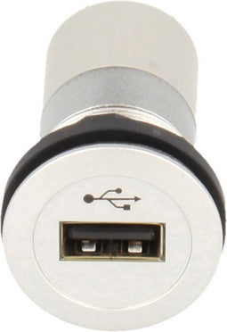 USB-inbouwbus 2.0 Bus, inbouw Met LED-kleurring: blauw RRJ_USB_AA_B Schlegel 1 stuk(s)