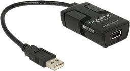 USB kabel 0.15 meter USB A Zwart