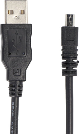 USB-kabel geschikt voor Casio, Nikon, Panasonic Lumix K1HA08CD0019