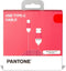 USB-Kabel Type-C, 1,5 meter, Rood - Rubber - Celly | Pantone