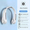 USB-Oplaadbare Nekventilator - 5 Snelheden, Handsfree en Bladloos - Ideaal voor Buitenactiviteiten e
