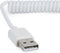 USB spiraal-kabel (A/MicroB), 1,8 m