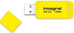 USB-stick 3.0 Integral 128GB neon geel