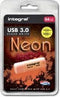 USB-stick 3.0 Integral 128GB neon oranje