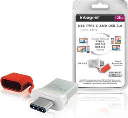 USB-Stick 3.0 Integral + type C 128GB