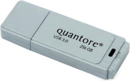 USB-stick 3.0 Quantore 256GB zilver