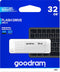 USB stick GoodRam UME2-0320W0R11 USB 2.0 5 MB/s-20 MB/s White 32 GB