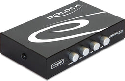 USB Switch Delock 4 ingangen - 1 uitgang