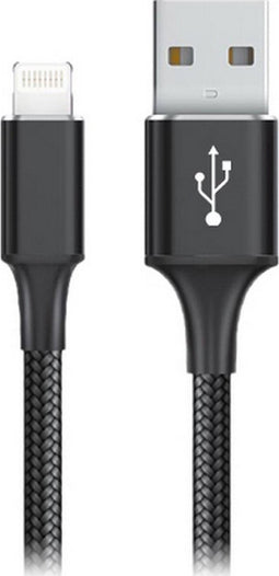 USB to Lightning Cable Goms Black 2 m