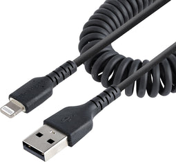 USB to Lightning Cable Startech RUSB2ALT50CMBC Black 50 cm