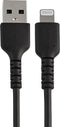 USB to Lightning Cable Startech RUSBLTMM15CMB Black 15 cm