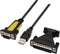 USB to RS232 Adapter NANOCABLE 10.03.2002 1,8 m Black