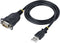 USB to Serial Port Cable 1P3FP-USB-SERIAL Black