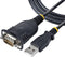 USB to Serial Port Cable 1P3FP-USB-SERIAL Black