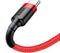 USB - USB-C kabel 300 cm rood