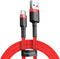 USB - USB-C kabel 300 cm rood