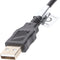 USB-verbindingskabel geschikt voor de Panasonic Lumix DMC-FT1, DMC-FT2, DMC-FZ38, DMC-GH1, DMC-TZ6, DMC-TZ7, DMC-TZ10