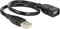 USB Verl. Delock A - A St/Bu 0.35m ShapeCable